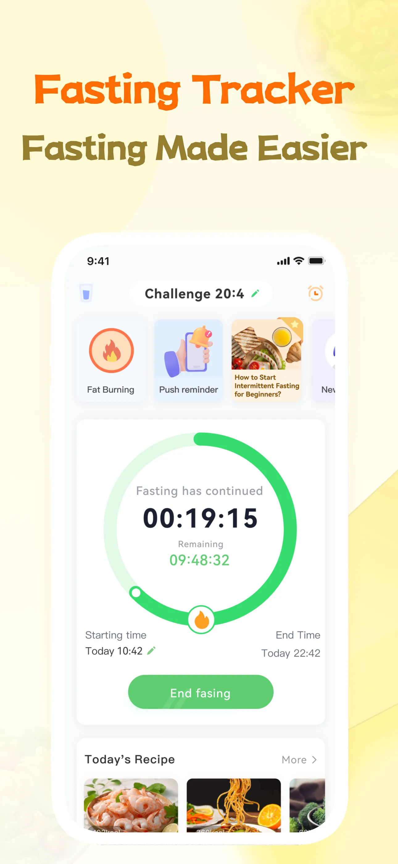 HitFast-Fasting tracker & Diet | Indus Appstore | Screenshot