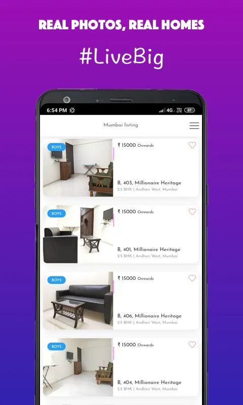 GetSetHome-Rent a PG/Bed/House | Indus Appstore | Screenshot