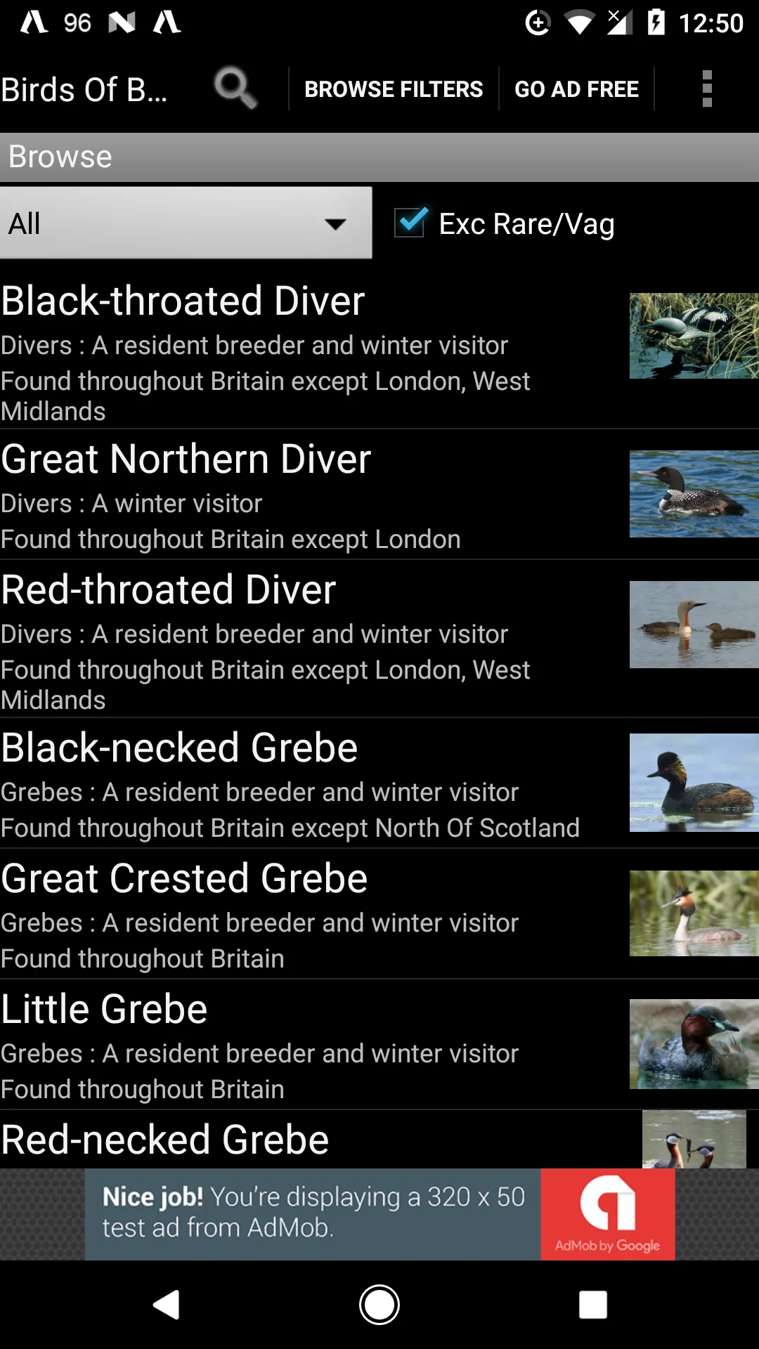 Birds Of Britain | Indus Appstore | Screenshot