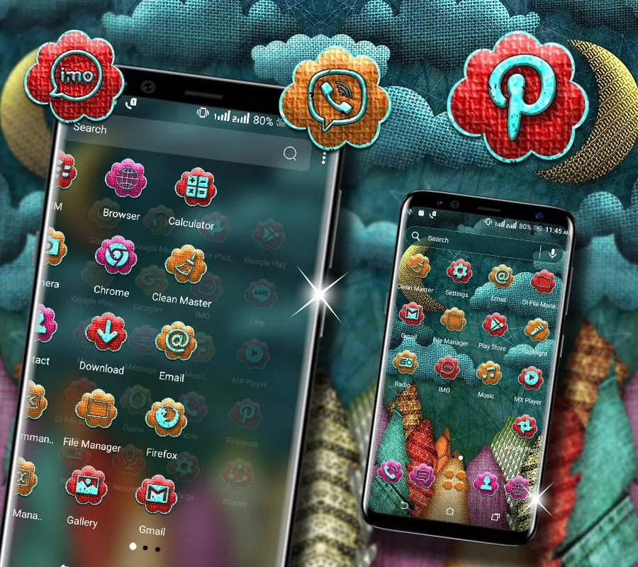 Knitting Cloud Launcher Theme | Indus Appstore | Screenshot