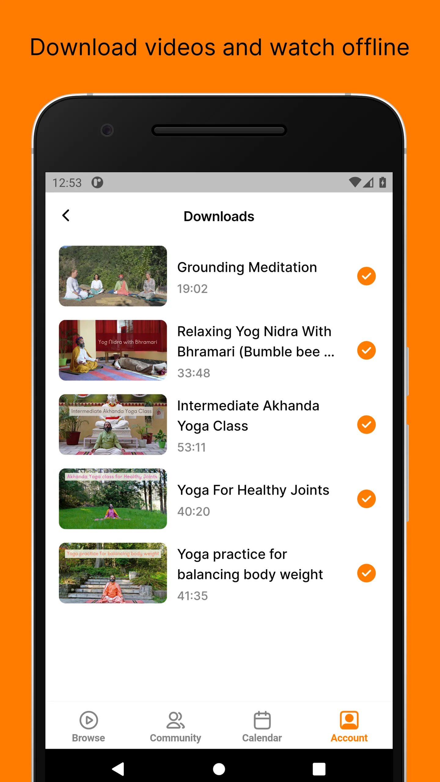 Akhanda Yoga Online | Indus Appstore | Screenshot