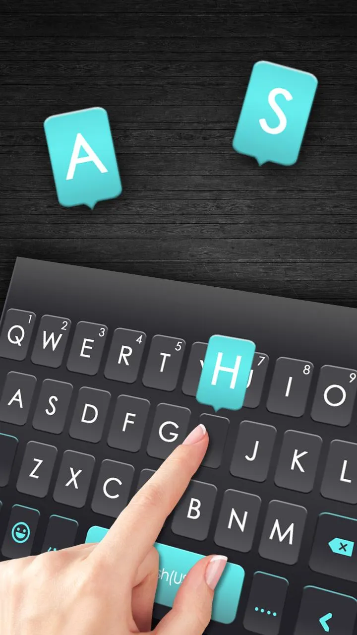 Black Simple Business Keyboard | Indus Appstore | Screenshot