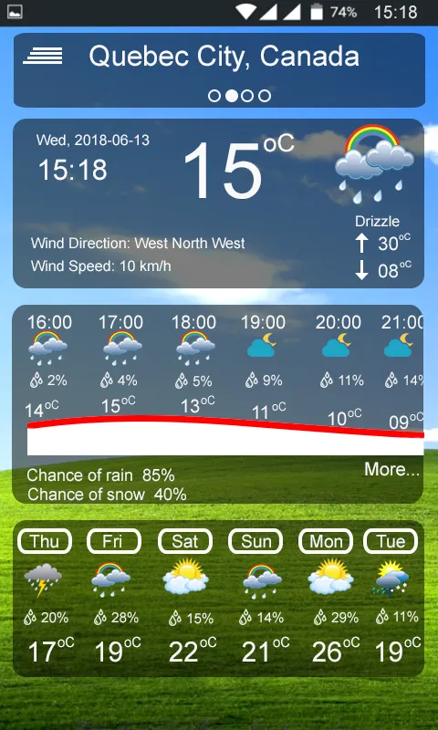 Weather forecast: Weather App | Indus Appstore | Screenshot