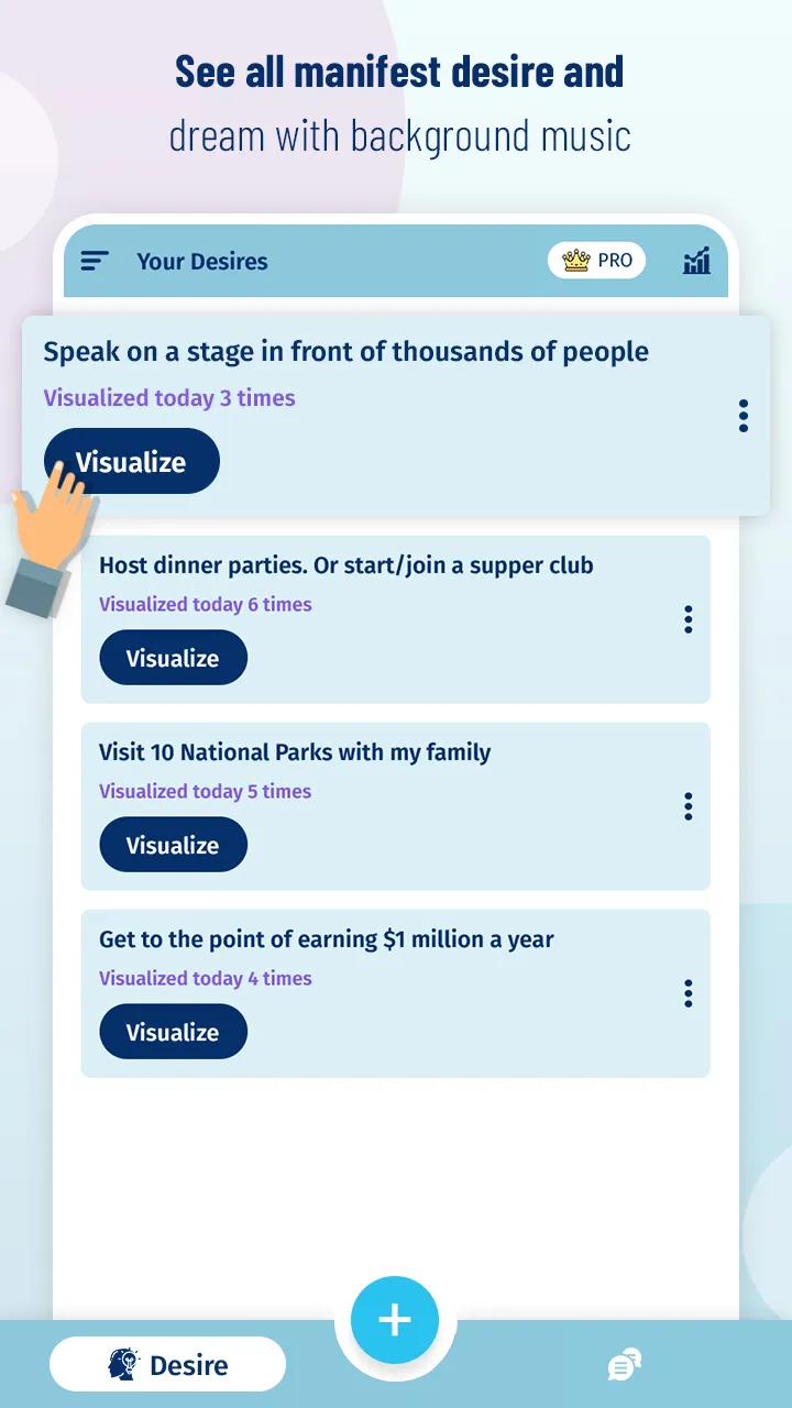 Visualize: Manifest Anything | Indus Appstore | Screenshot