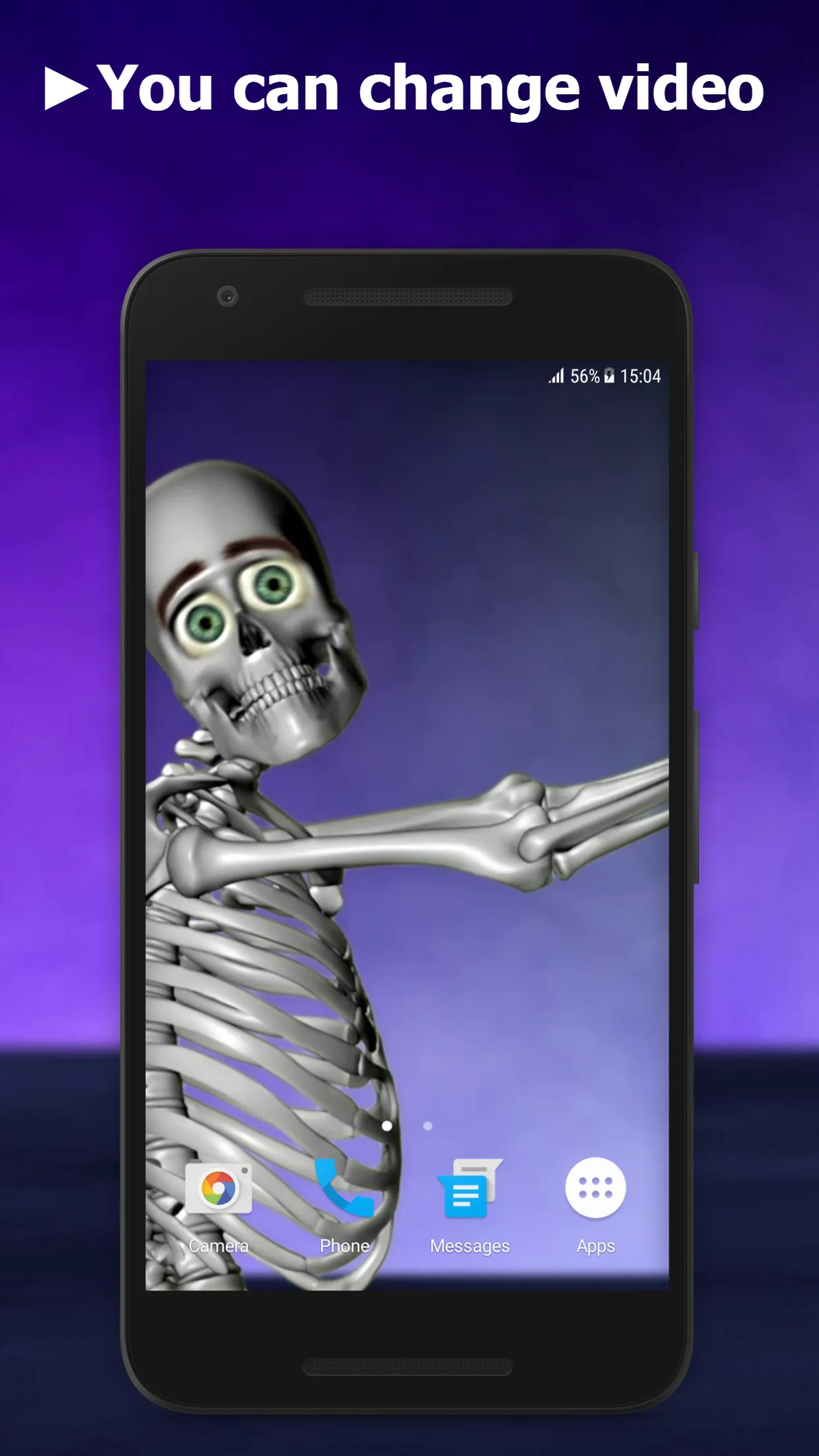 Dance Skeleton Video Wallpaper | Indus Appstore | Screenshot