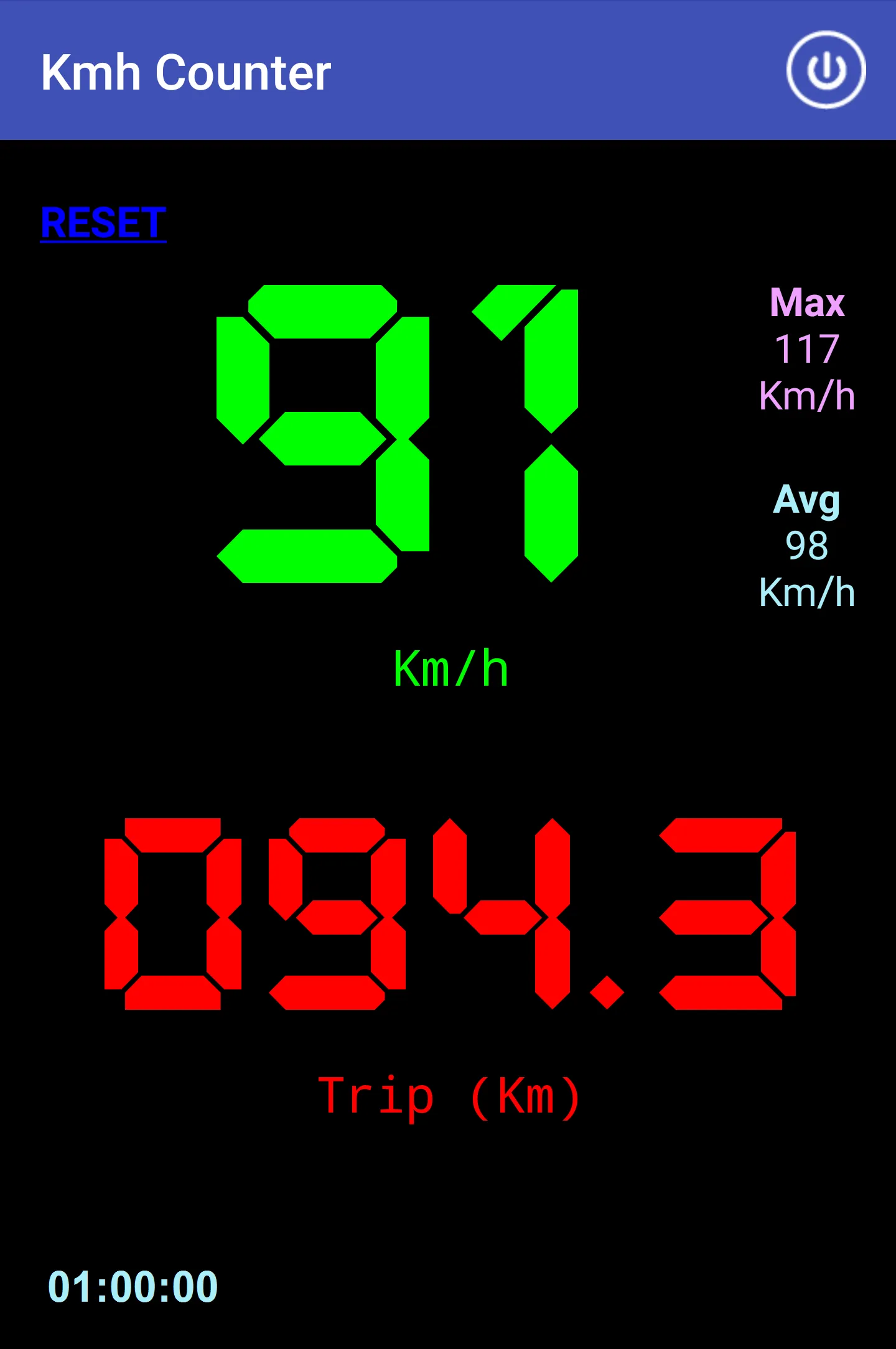 Kmh Counter (Speedometer) | Indus Appstore | Screenshot