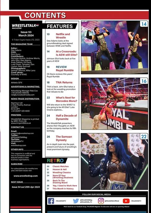 Wrestletalk Magazine | Indus Appstore | Screenshot