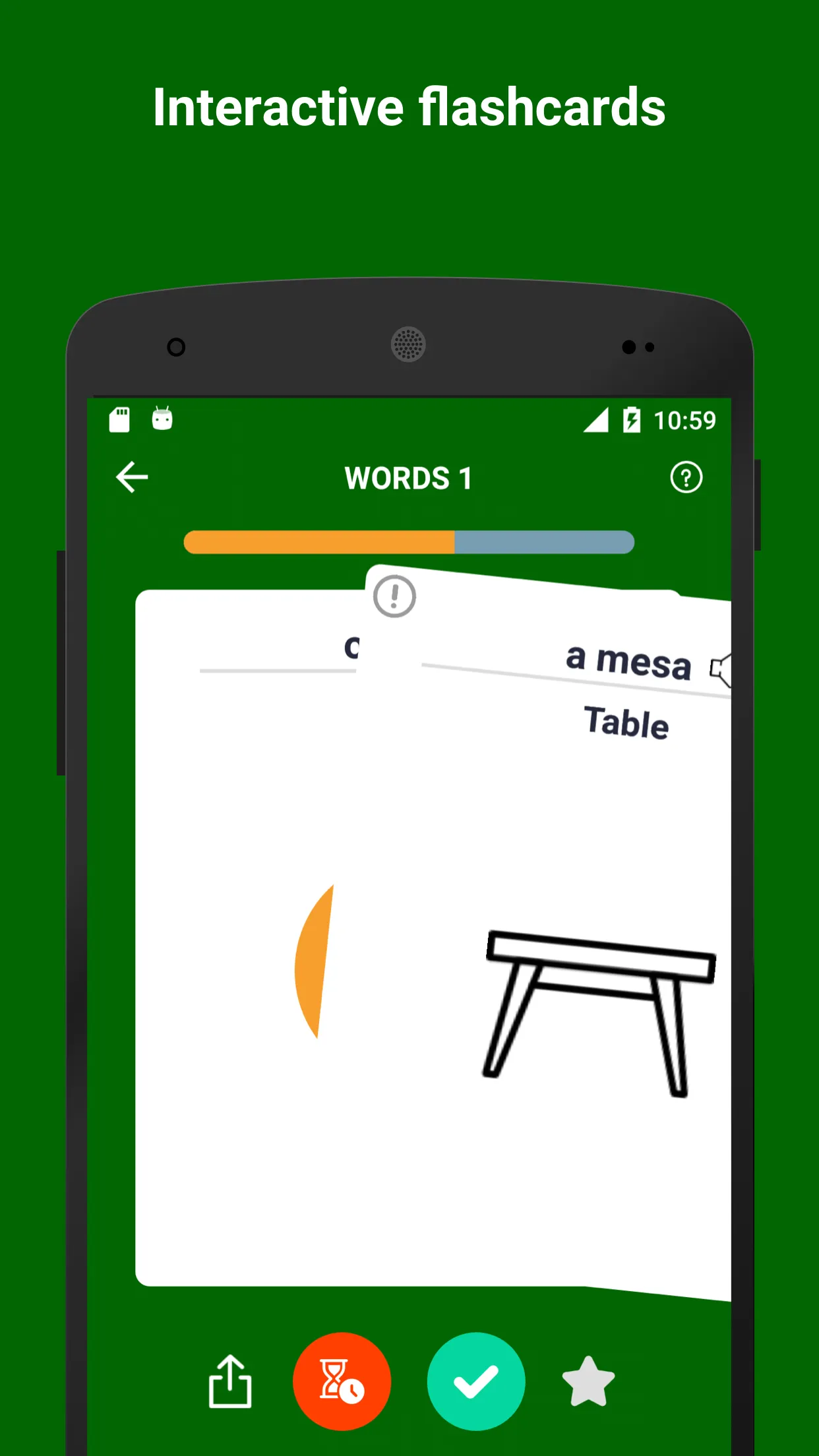 Learn Portuguese Vocabulary | Indus Appstore | Screenshot