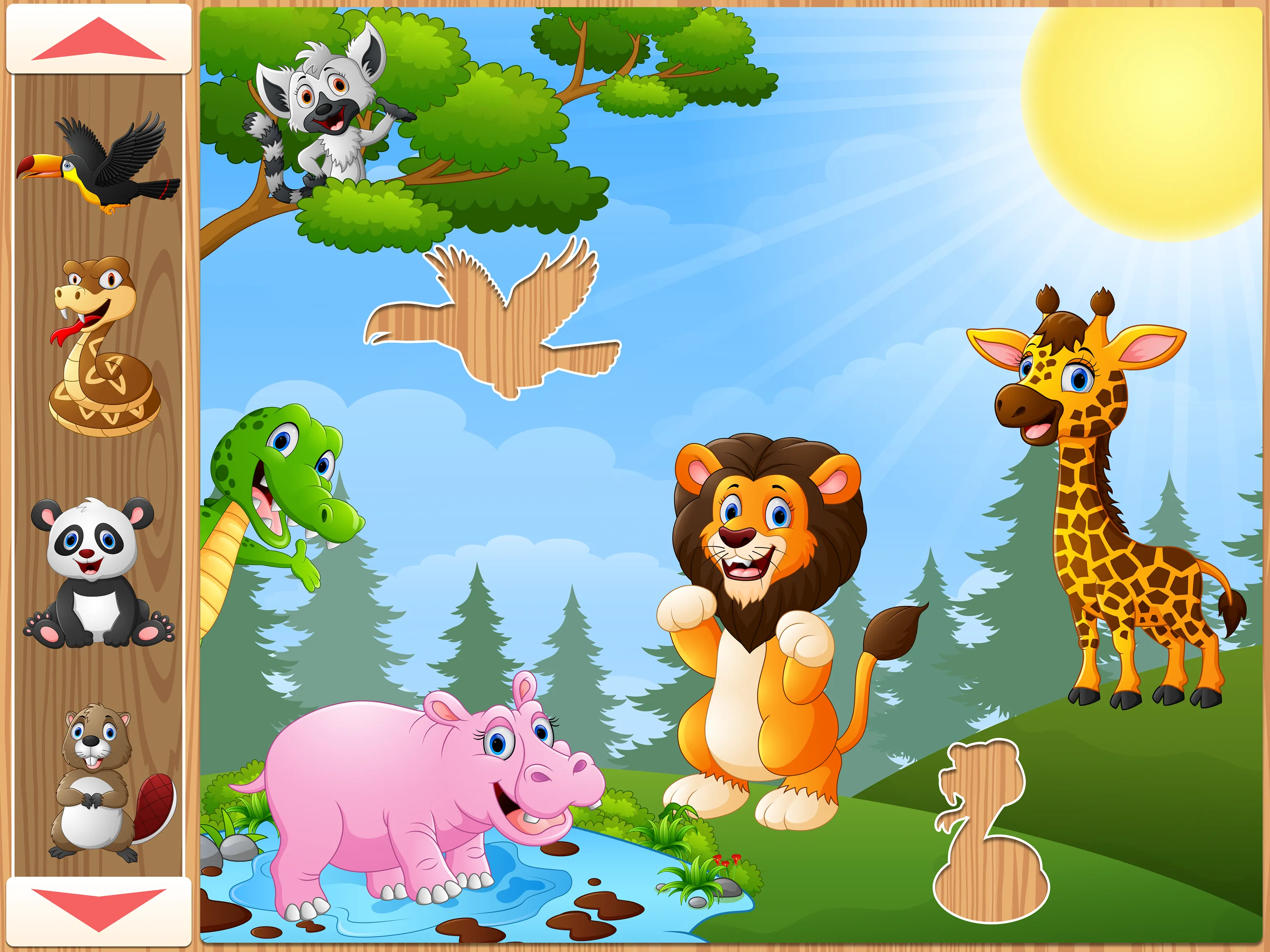 Kids Education Puzzle: Animals | Indus Appstore | Screenshot