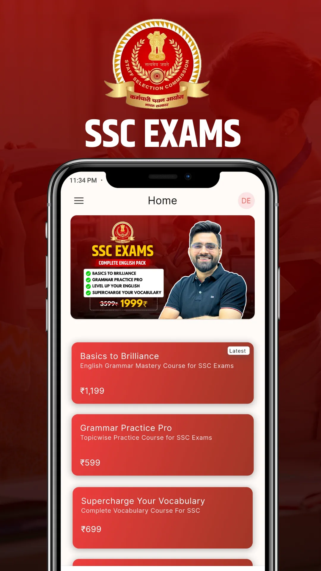 Tarun Grover– English Prep App | Indus Appstore | Screenshot