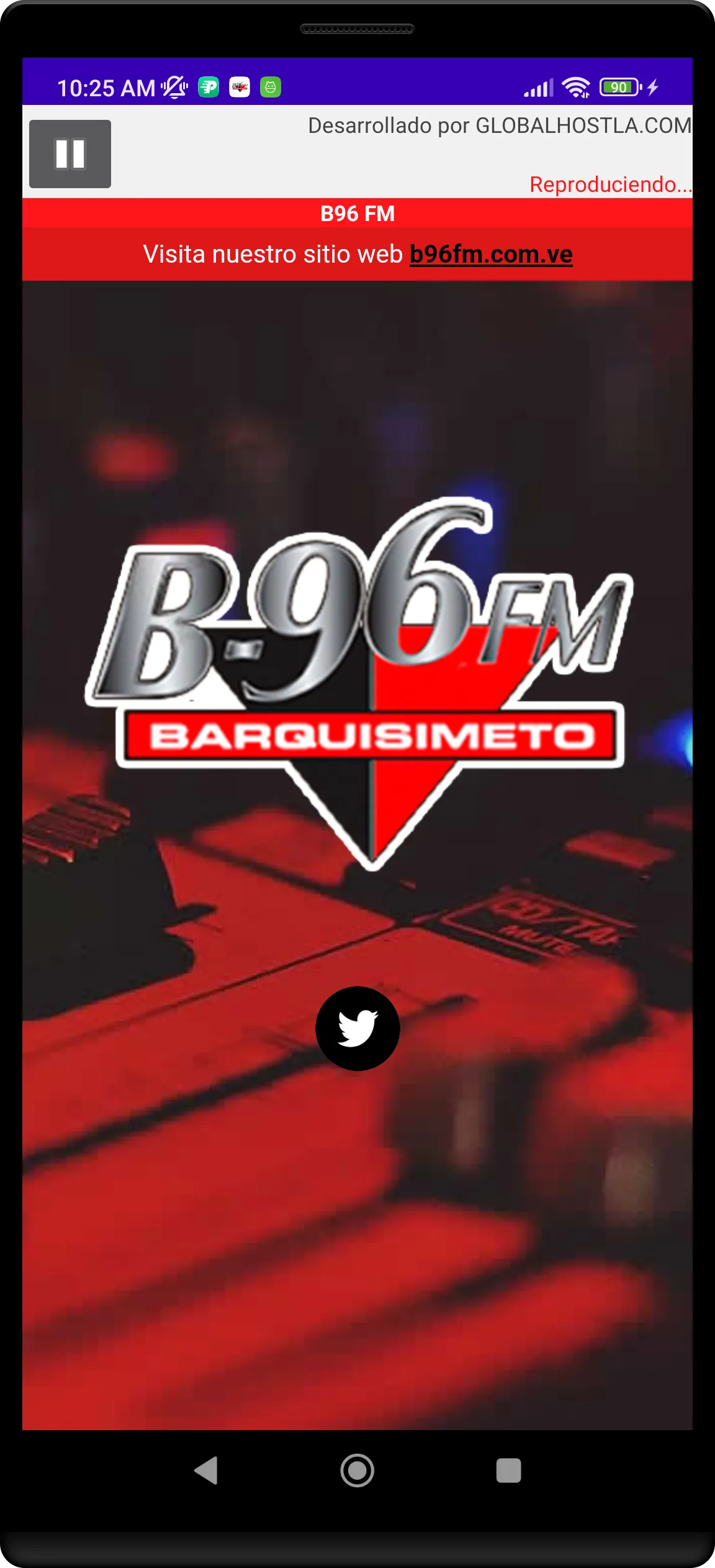 B96 FM | Indus Appstore | Screenshot