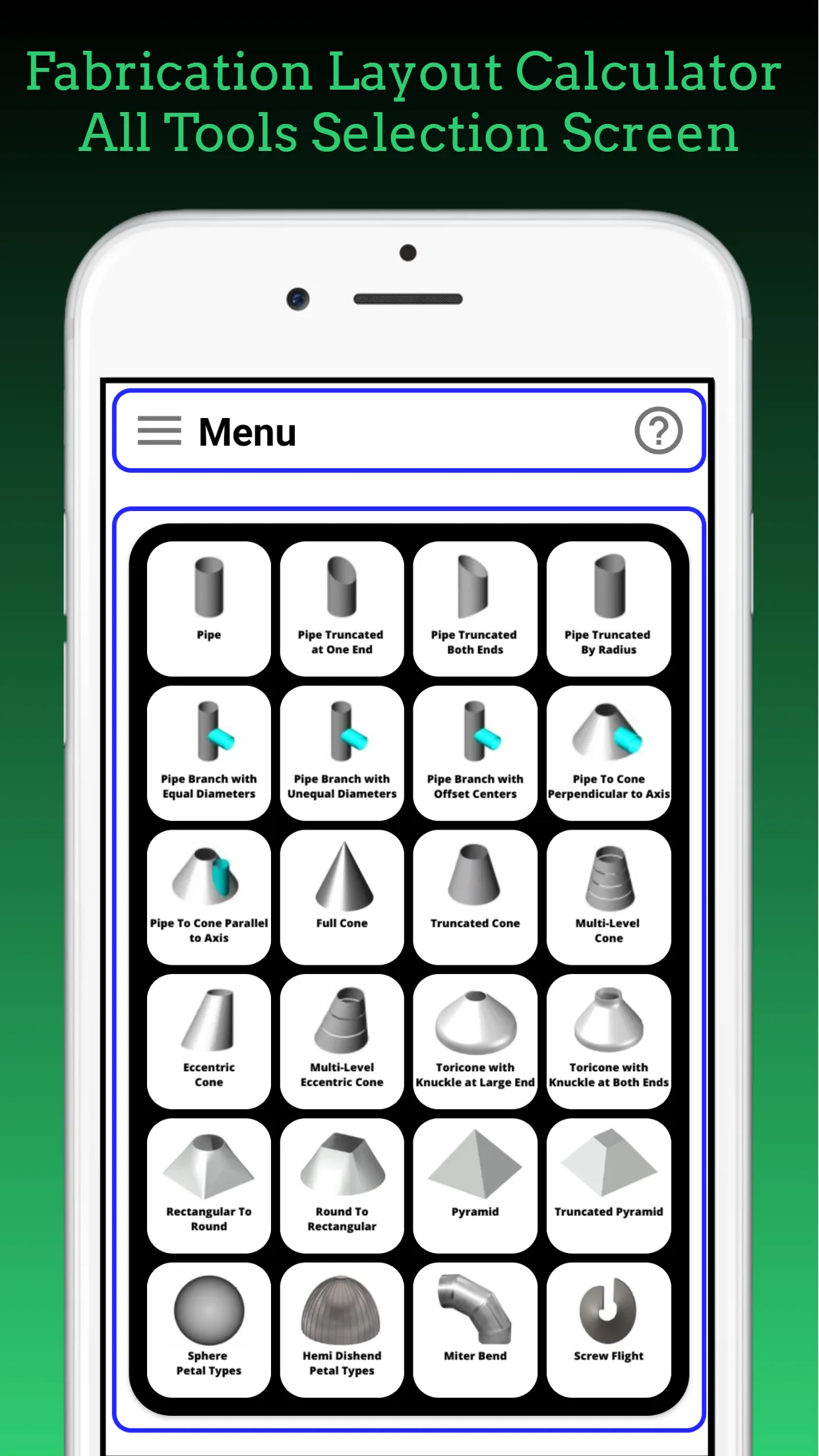 Fabrication Calculator | Indus Appstore | Screenshot