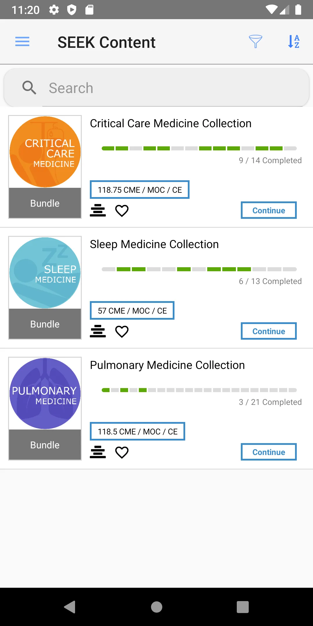CHEST SEEK Library | Indus Appstore | Screenshot