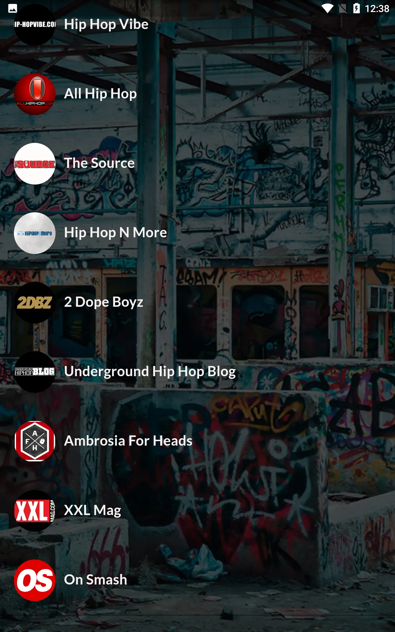 Hip Hop - Rap News RSS | Indus Appstore | Screenshot