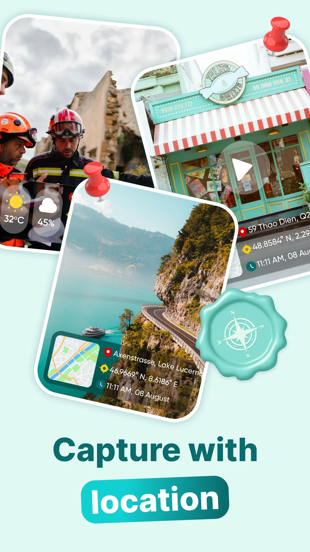 GPS Photo: Geotag & 3D Map | Indus Appstore | Screenshot