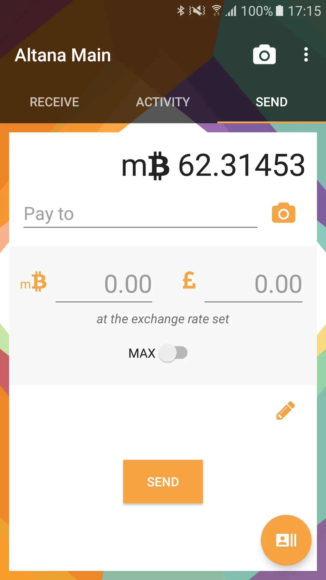 Altana - Bitcoin Wallet | Indus Appstore | Screenshot