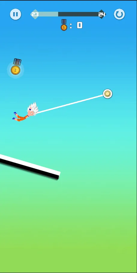 Superhero Hook: Stickman Swing | Indus Appstore | Screenshot