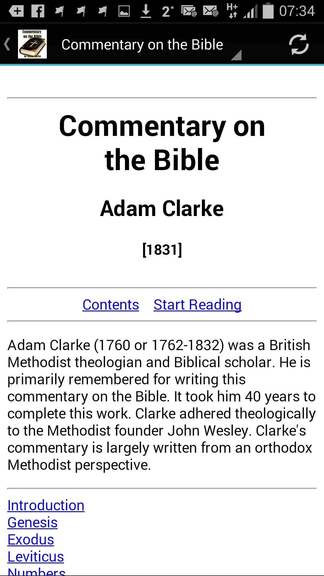 Commentary on the Bible | Indus Appstore | Screenshot