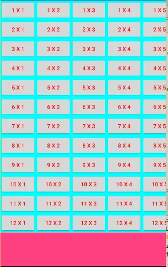 Multiplication Table 12 by 12 | Indus Appstore | Screenshot