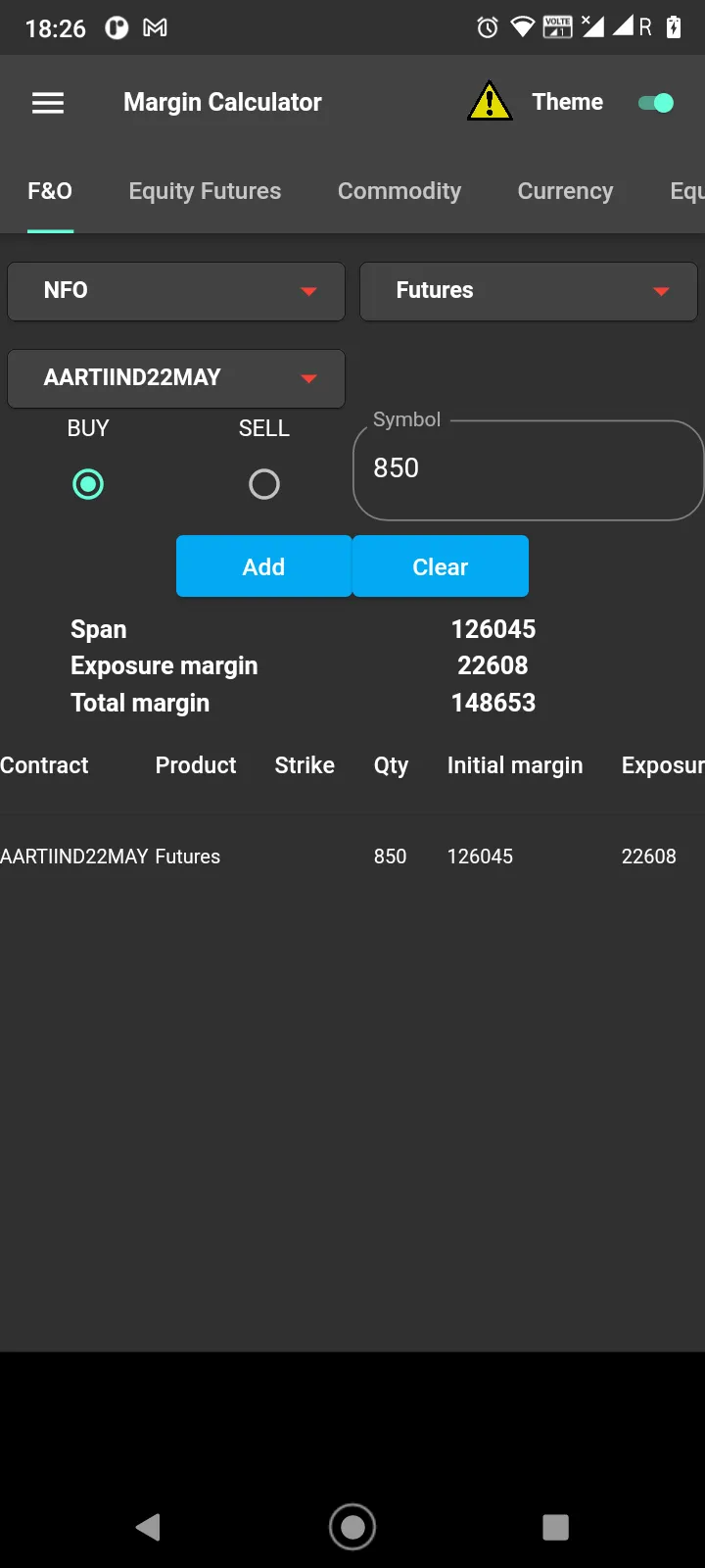 Brokerage Calculator | Indus Appstore | Screenshot