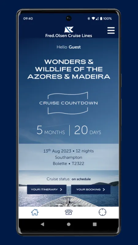 Fred. Olsen Cruise Lines | Indus Appstore | Screenshot