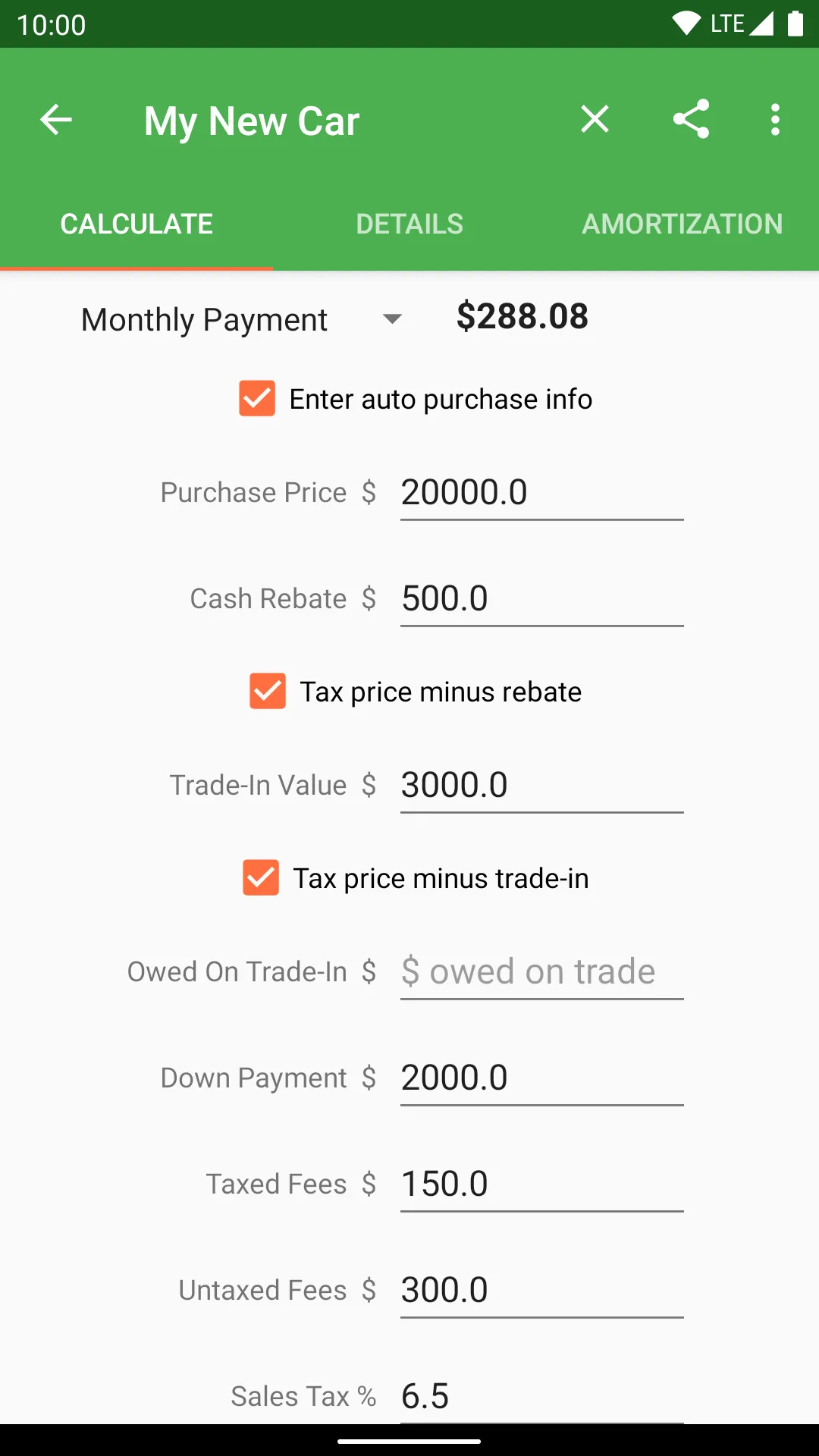 Auto Loan Calculator | Indus Appstore | Screenshot