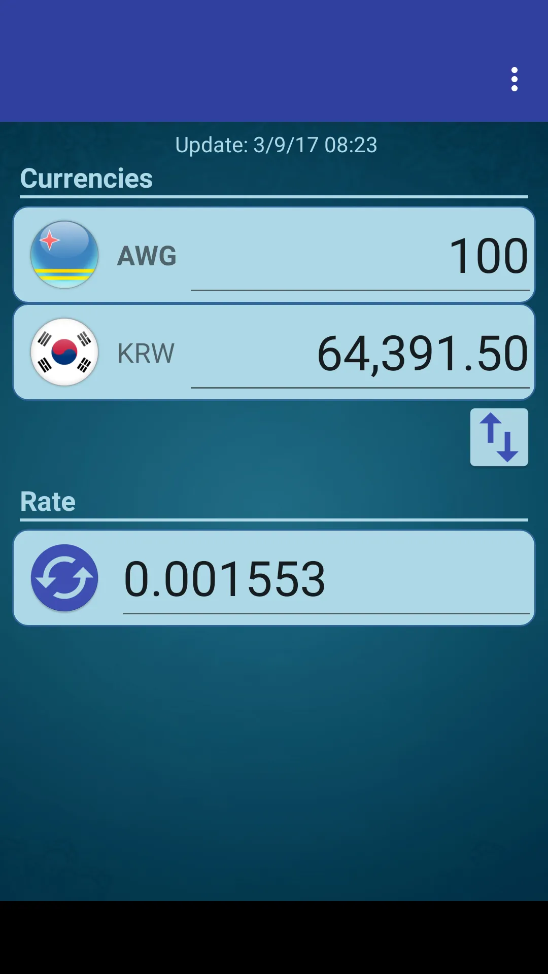 S Korea Won x Aruban Florin | Indus Appstore | Screenshot