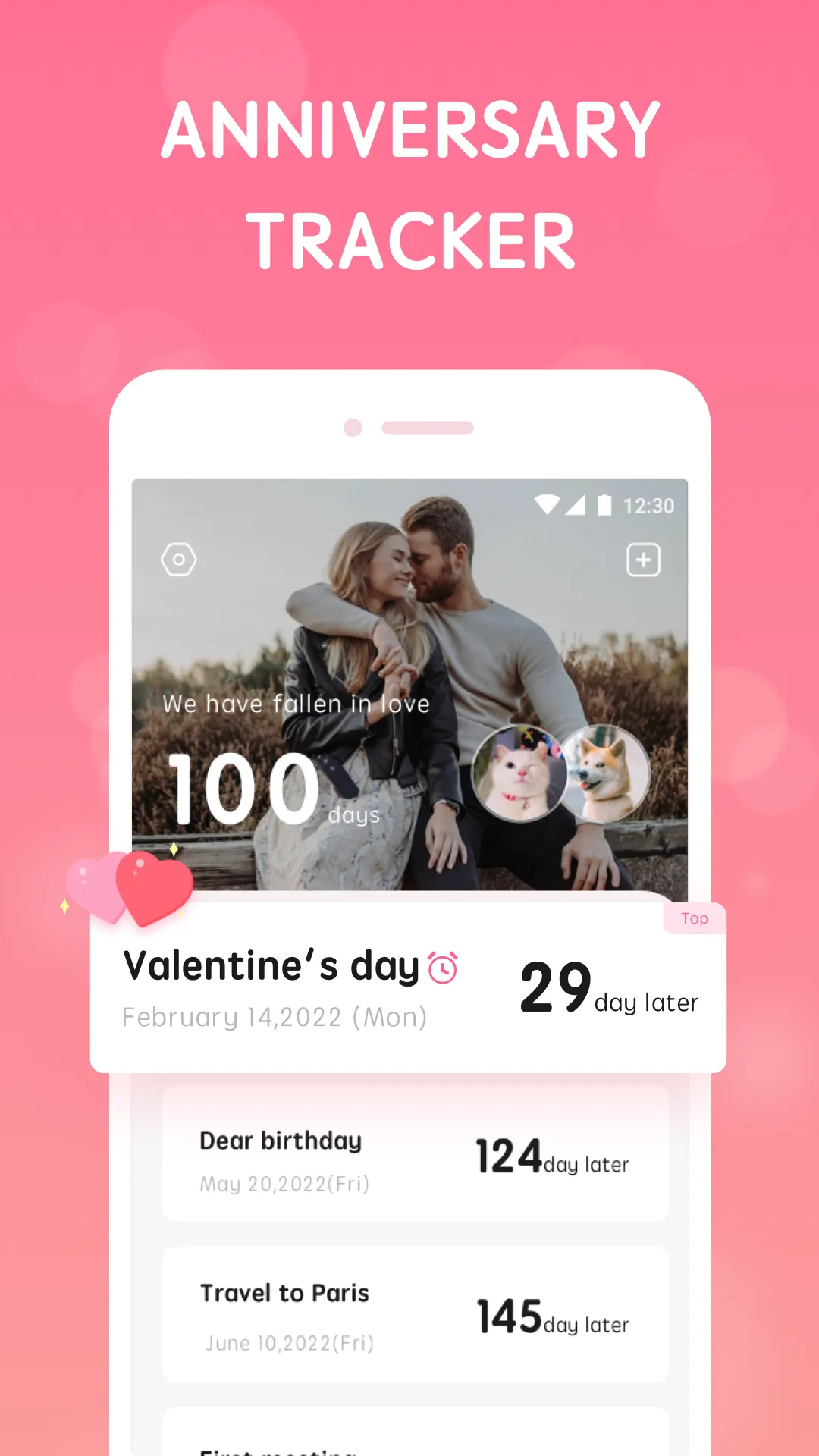 Love Days Counter - Calendar | Indus Appstore | Screenshot