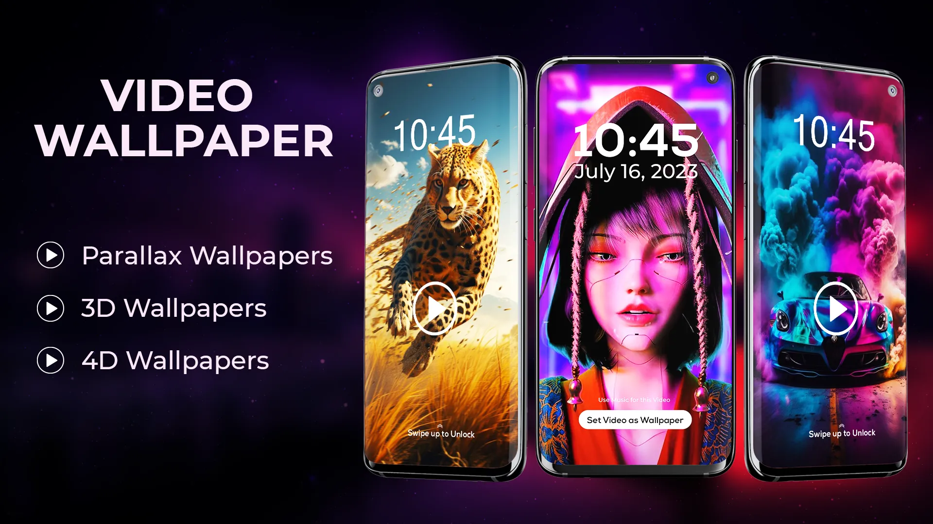 Video Wallpapers Live Maker | Indus Appstore | Screenshot