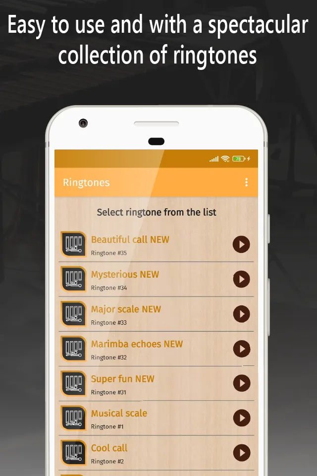 marimba ringtones for phone | Indus Appstore | Screenshot