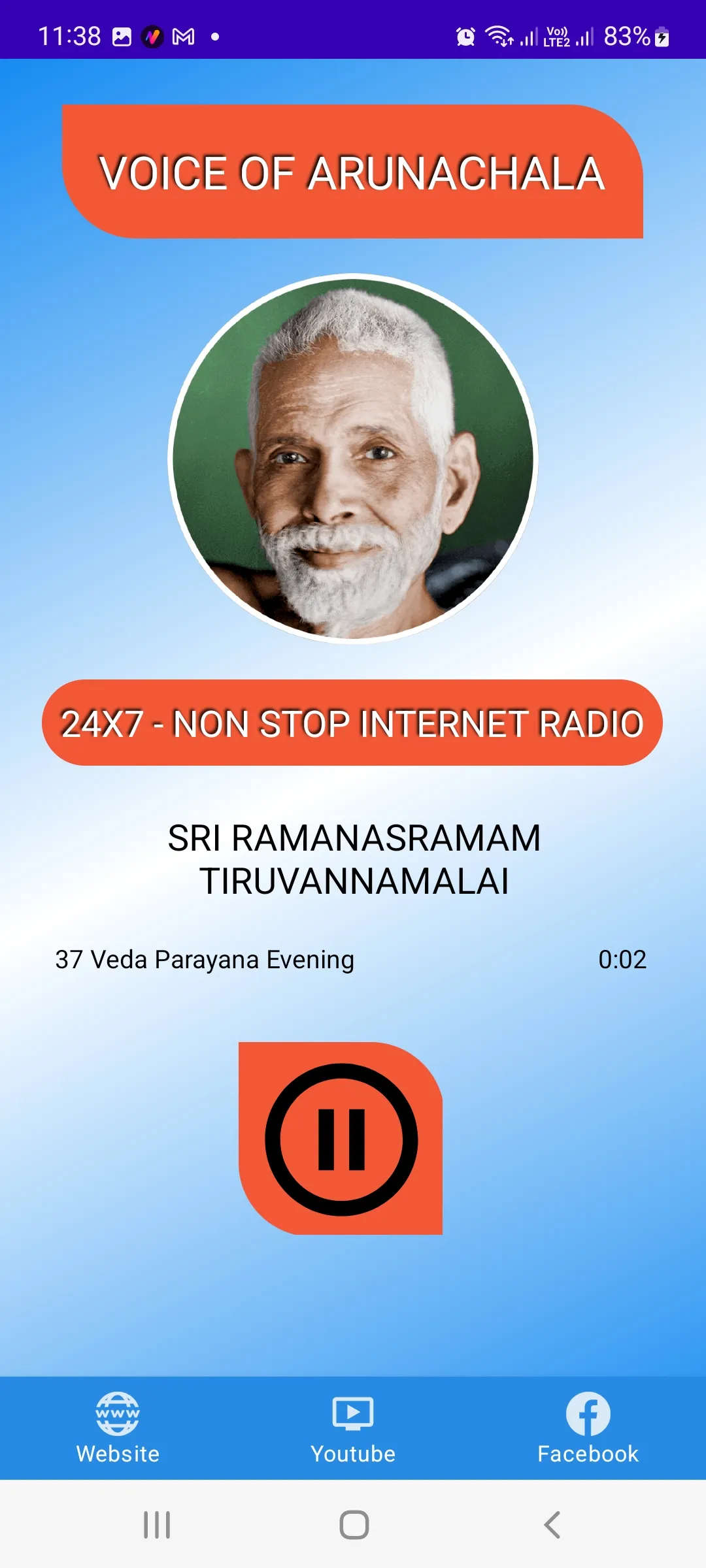 Voice of Arunachala | Indus Appstore | Screenshot