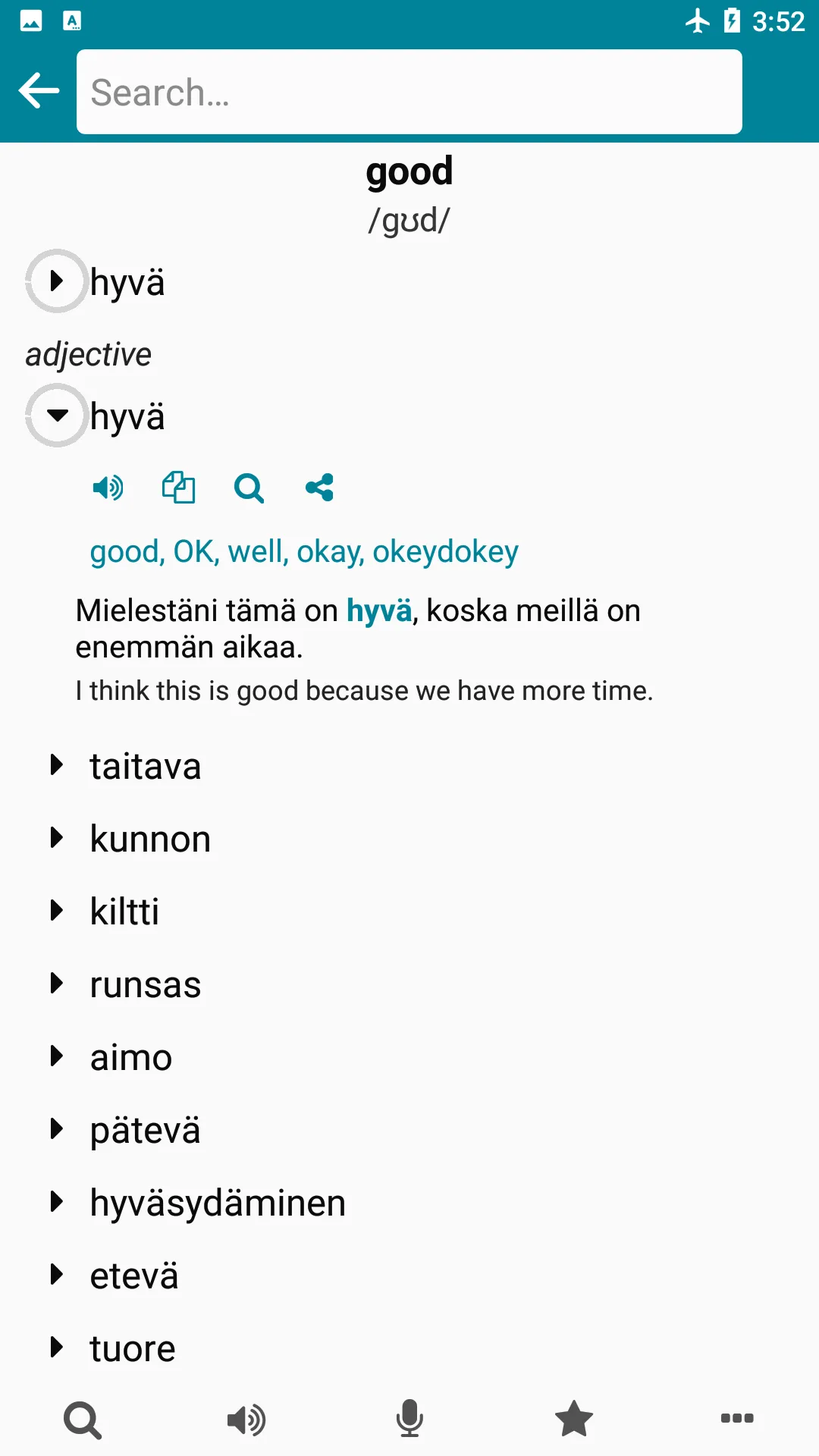 Finnish - English | Indus Appstore | Screenshot