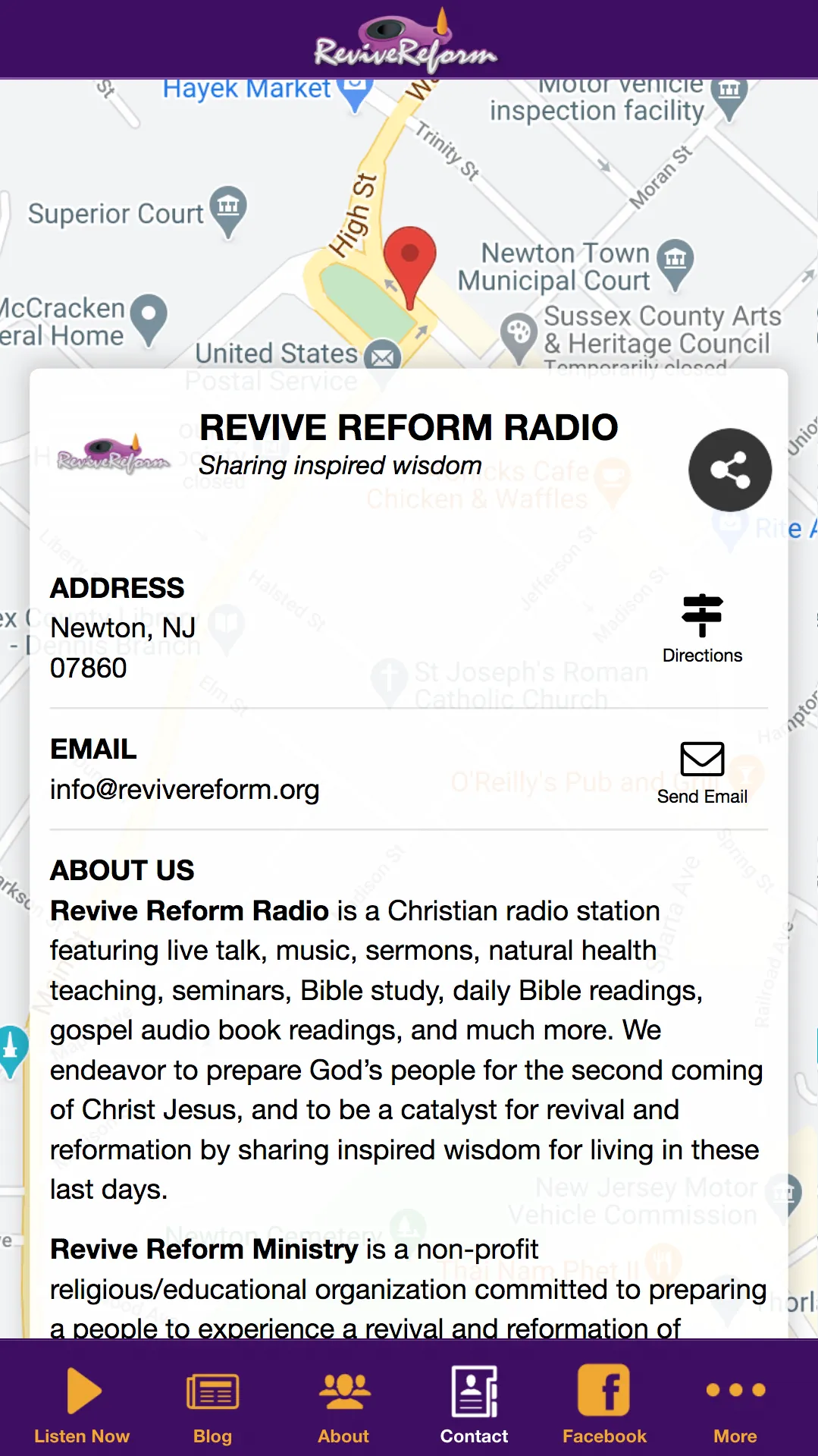 Revive Reform Radio | Indus Appstore | Screenshot