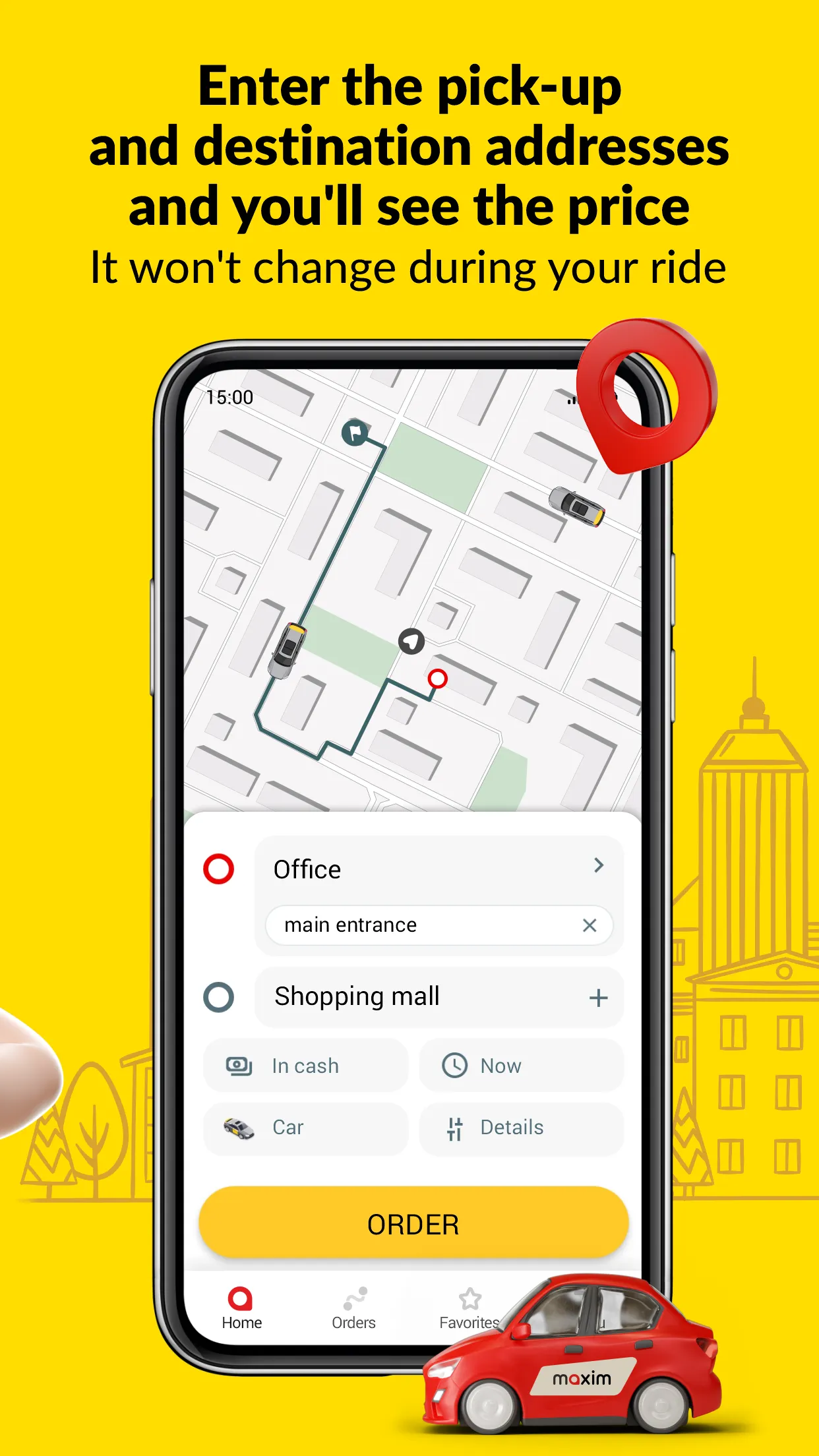 maxim — order a taxi & food | Indus Appstore | Screenshot