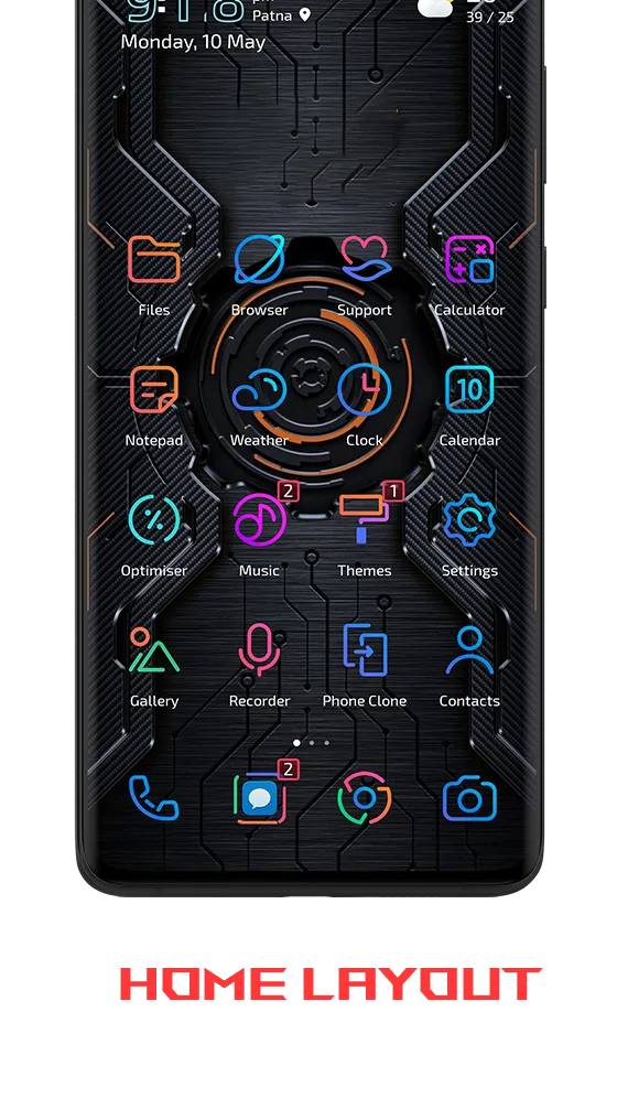 R0G_v4 EMUI 9/10/11 Theme | Indus Appstore | Screenshot