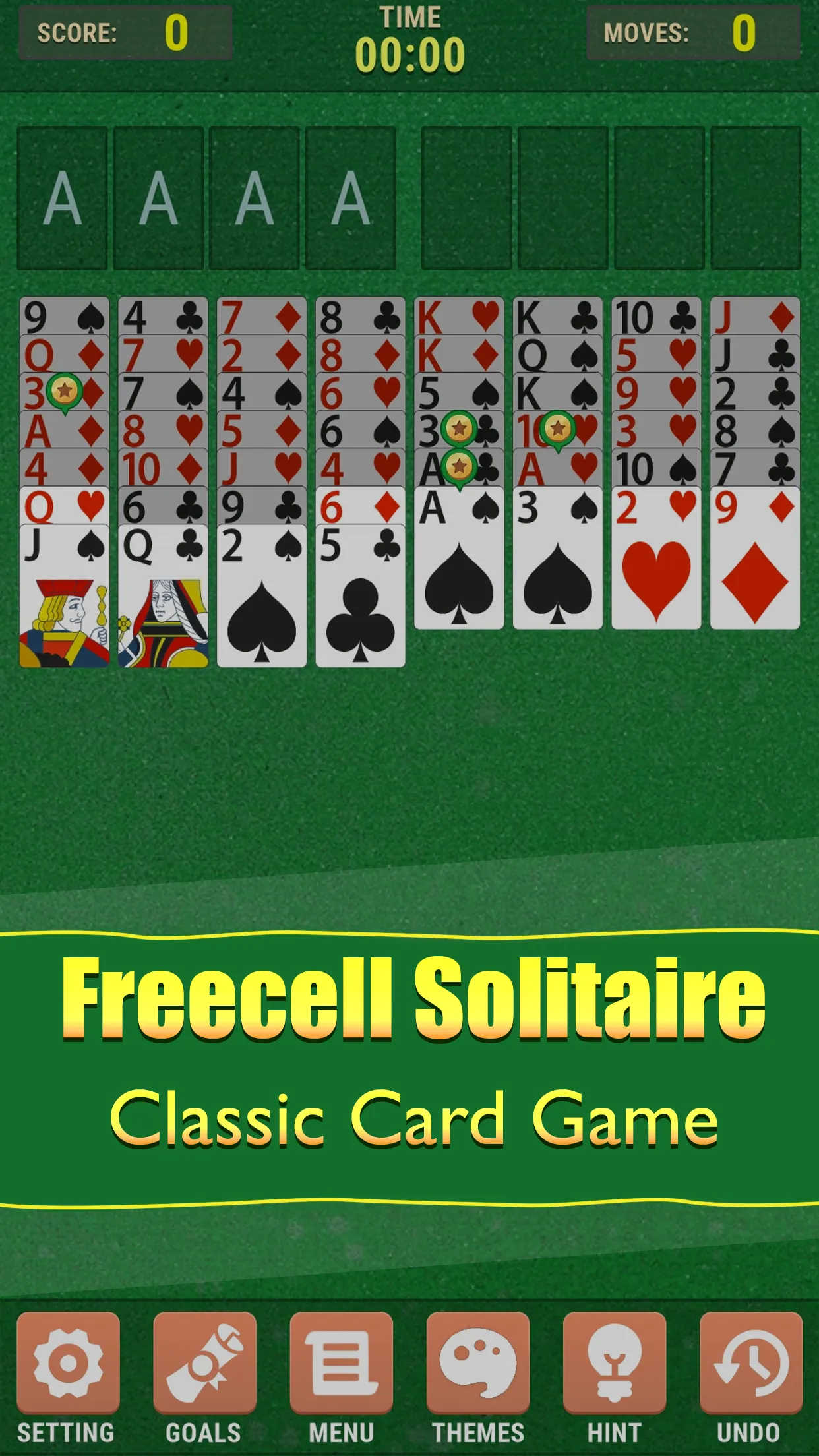 FreeCell Solitaire NFTP Game | Indus Appstore | Screenshot