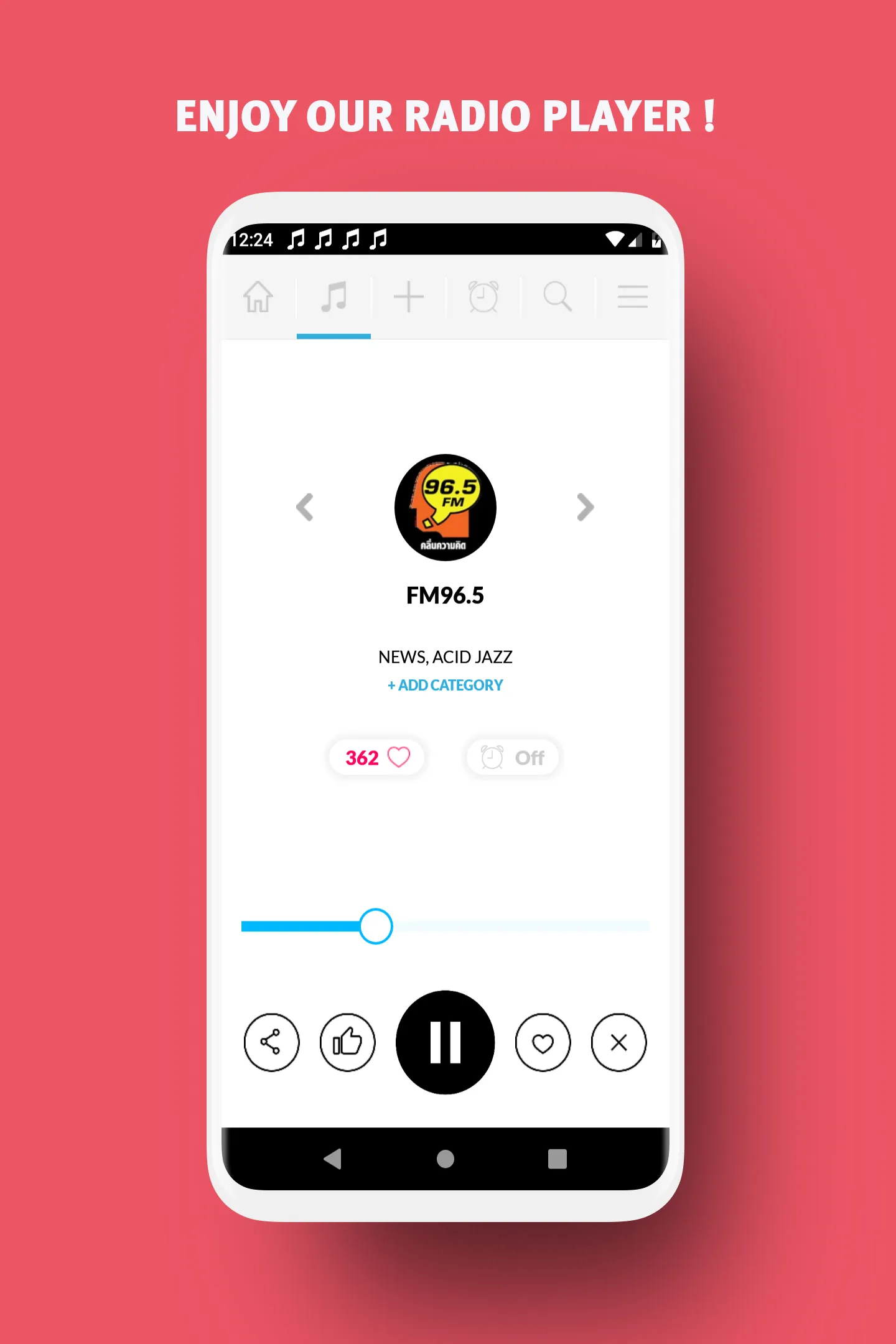 Radio Thaïlande - Radios FM | Indus Appstore | Screenshot