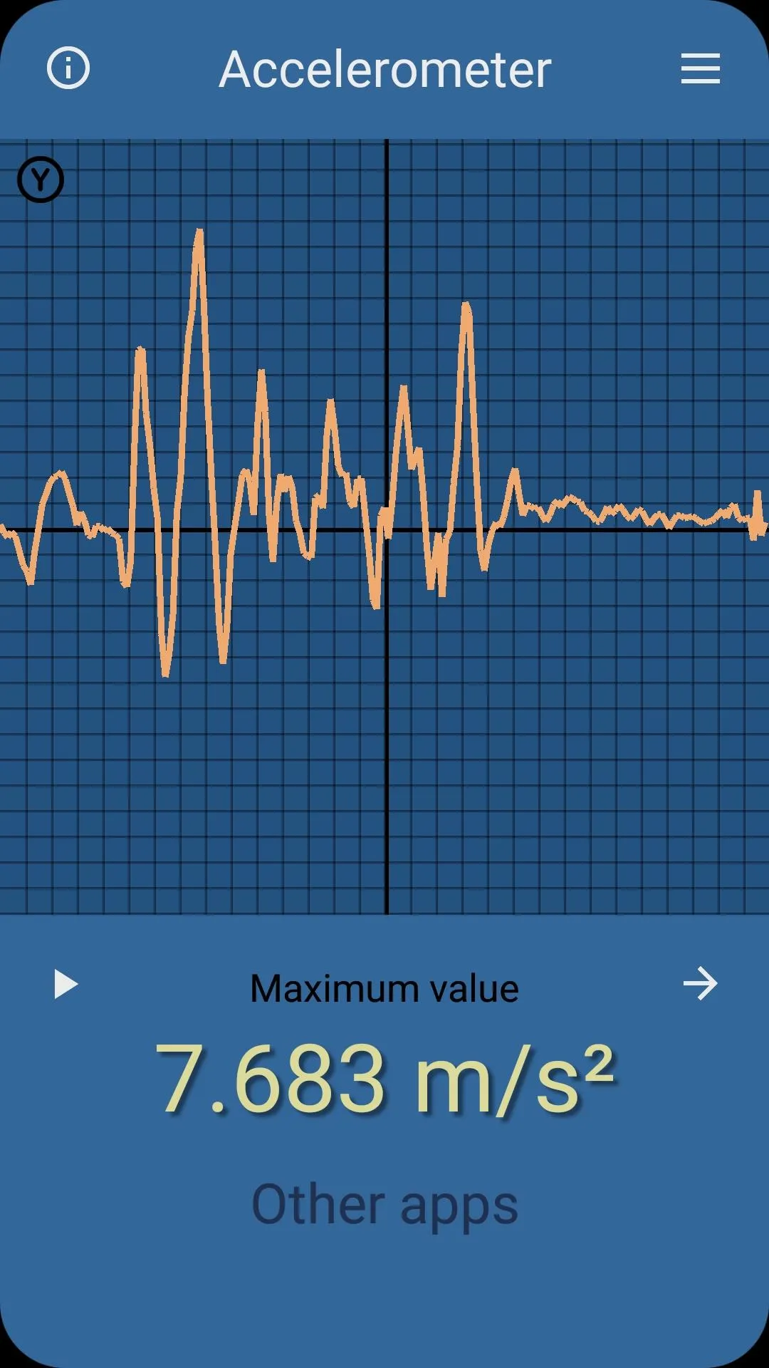 Accelerometer | Indus Appstore | Screenshot