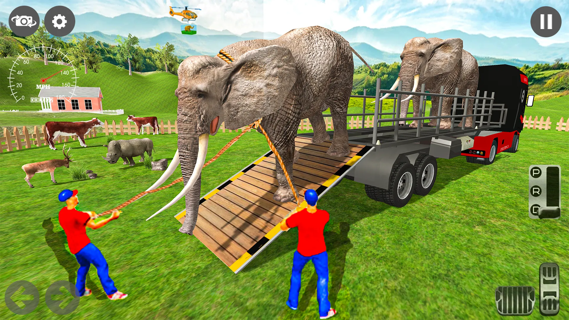 Animal transport Truck game 3d | Indus Appstore | Screenshot