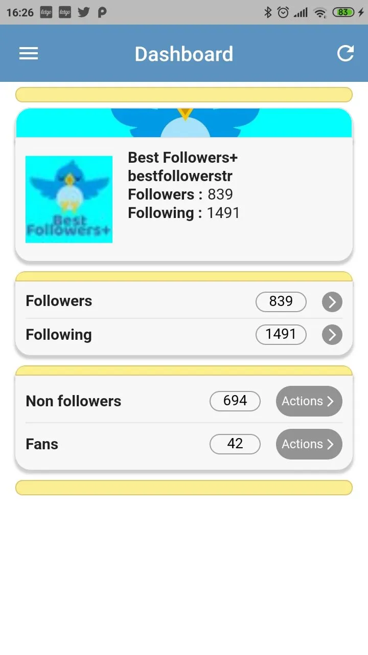 FollowScope for Twitter | Indus Appstore | Screenshot