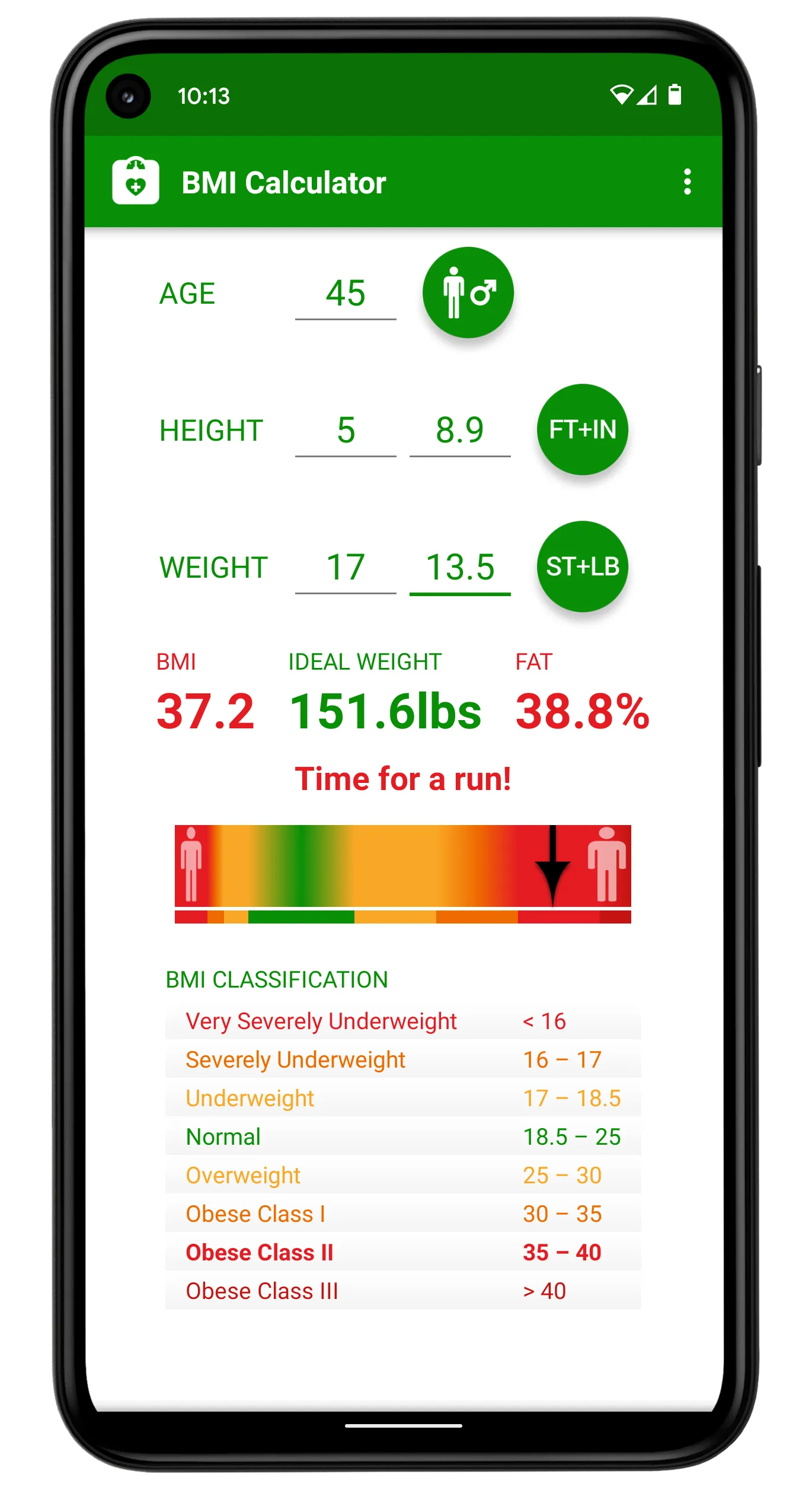 BMI Calculator | Indus Appstore | Screenshot