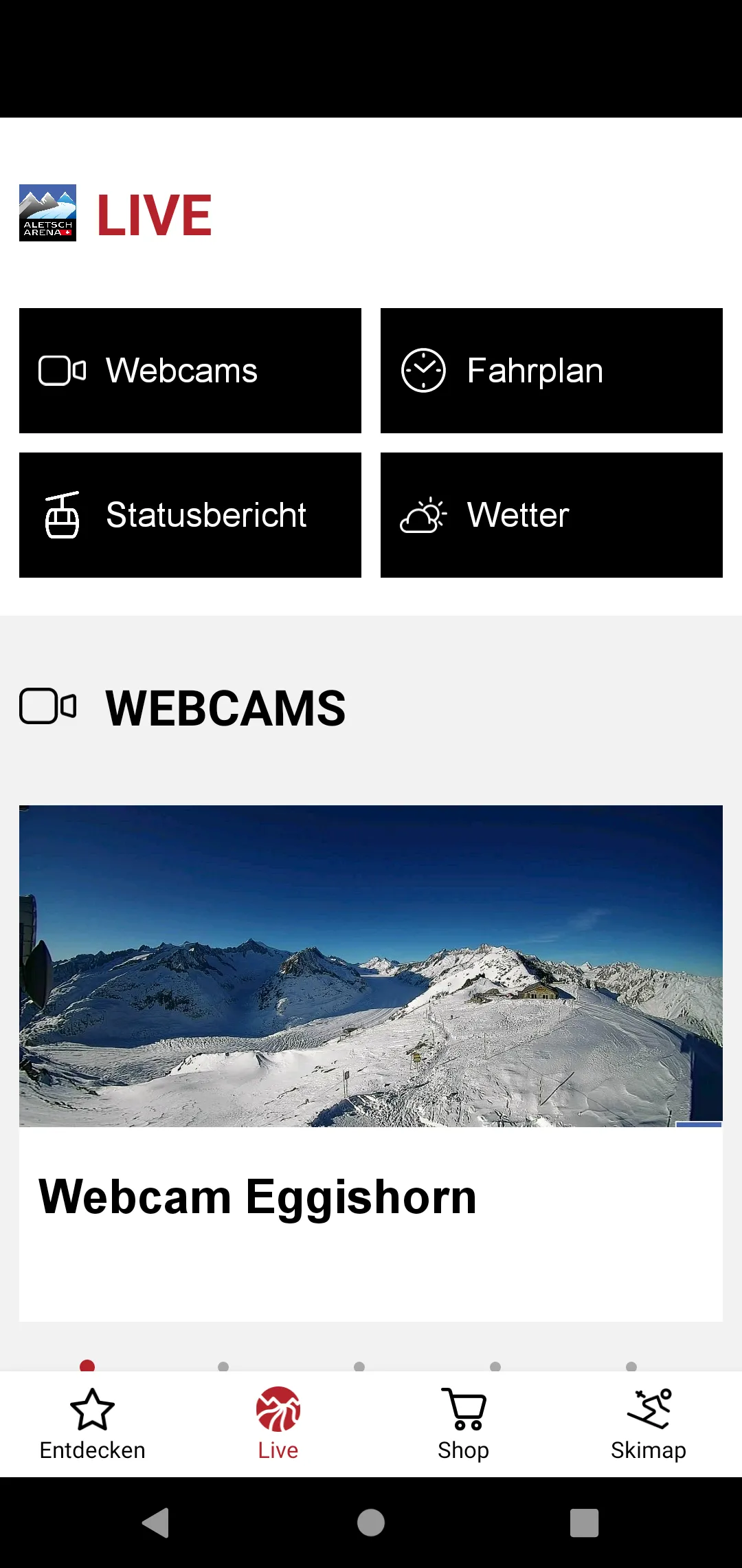 Aletsch Arena | Indus Appstore | Screenshot