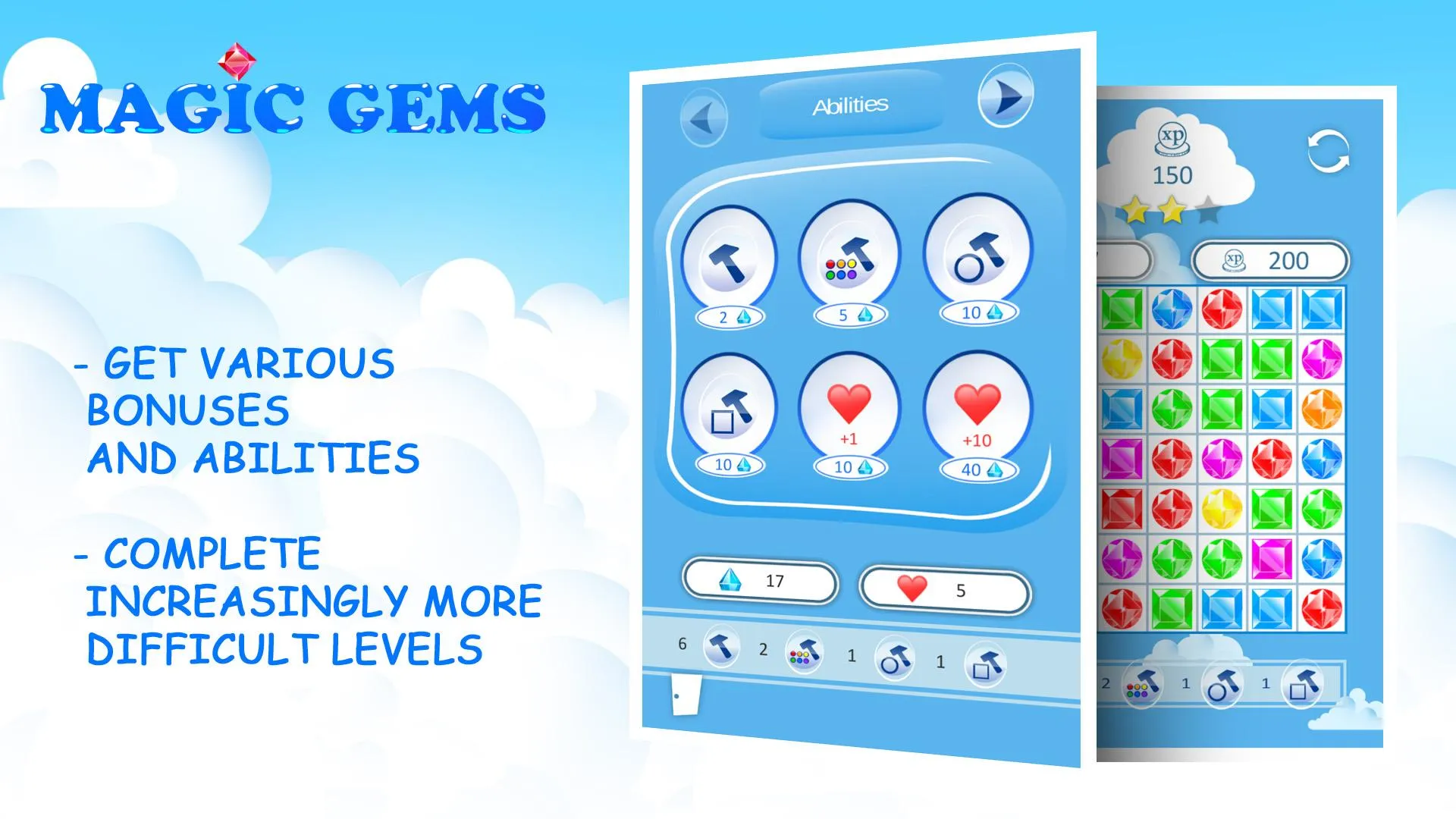 Magic Gems: Match 3 Puzzle | Indus Appstore | Screenshot