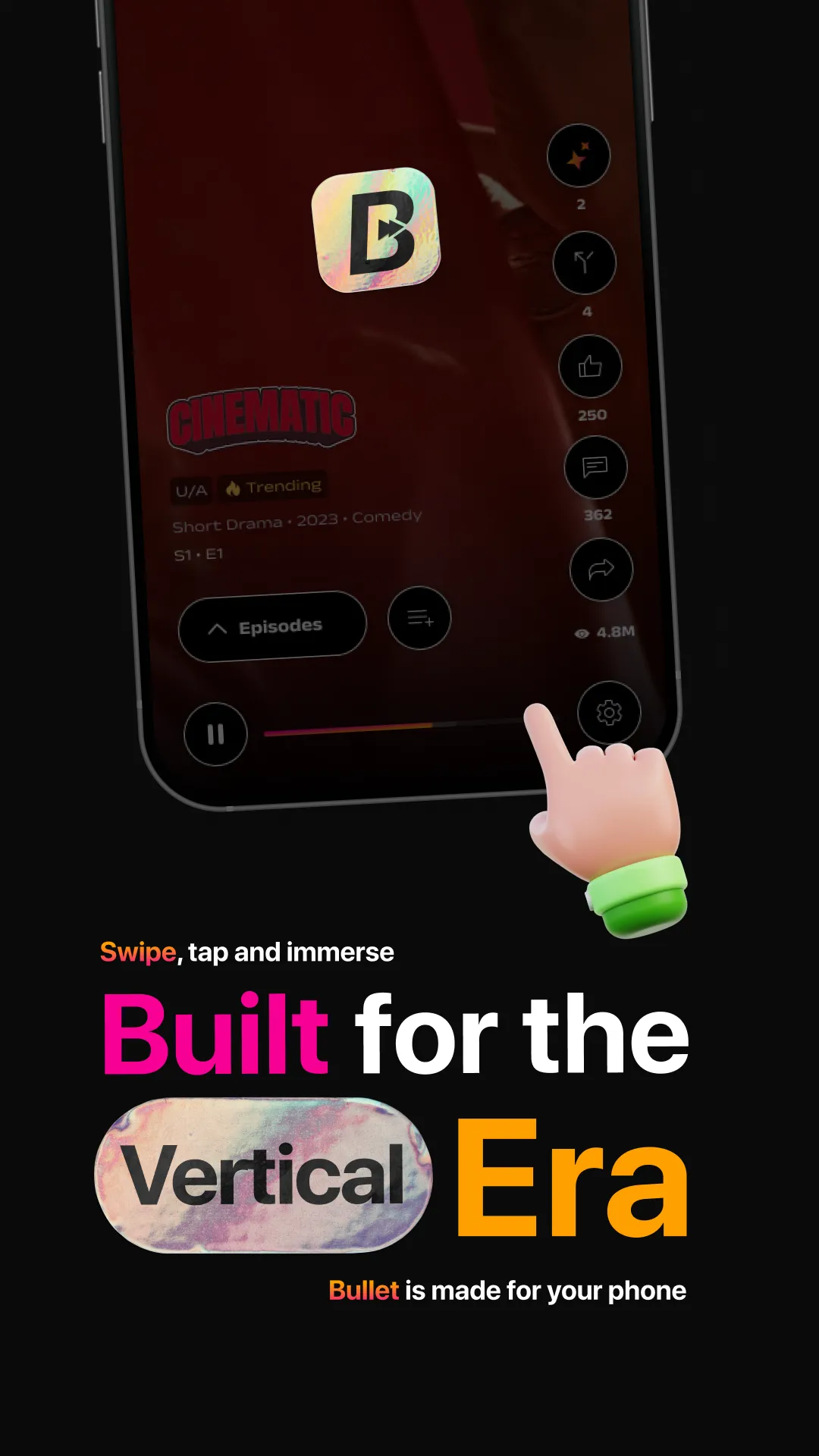 Bullet- Micro Drama App | Indus Appstore | Screenshot
