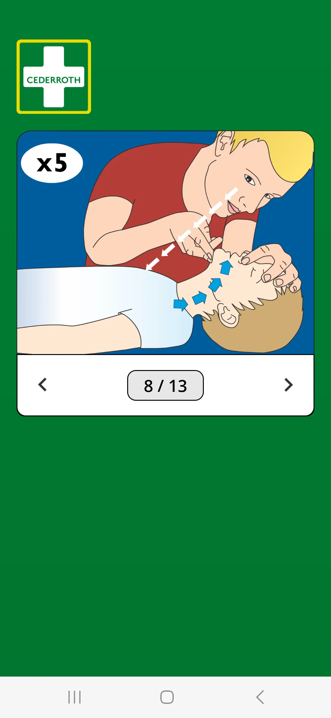 Cederroth First Aid | Indus Appstore | Screenshot