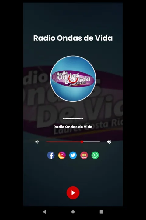 Radio Ondas CR | Indus Appstore | Screenshot