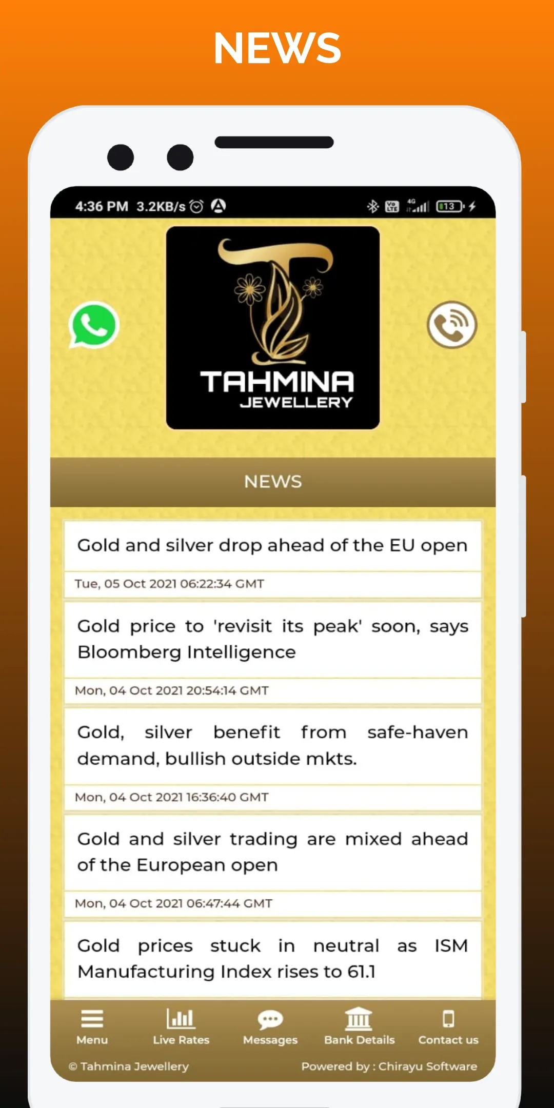 Tahmina Jewellery | Indus Appstore | Screenshot