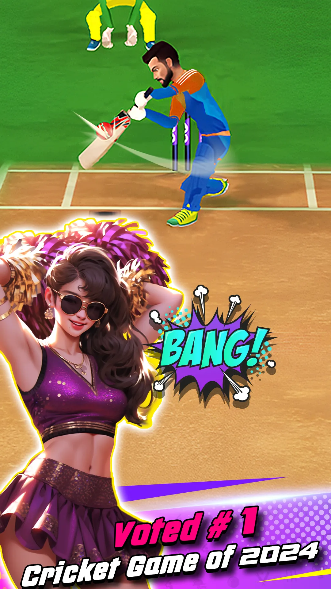 King Of Cricket Games | Indus Appstore | Screenshot