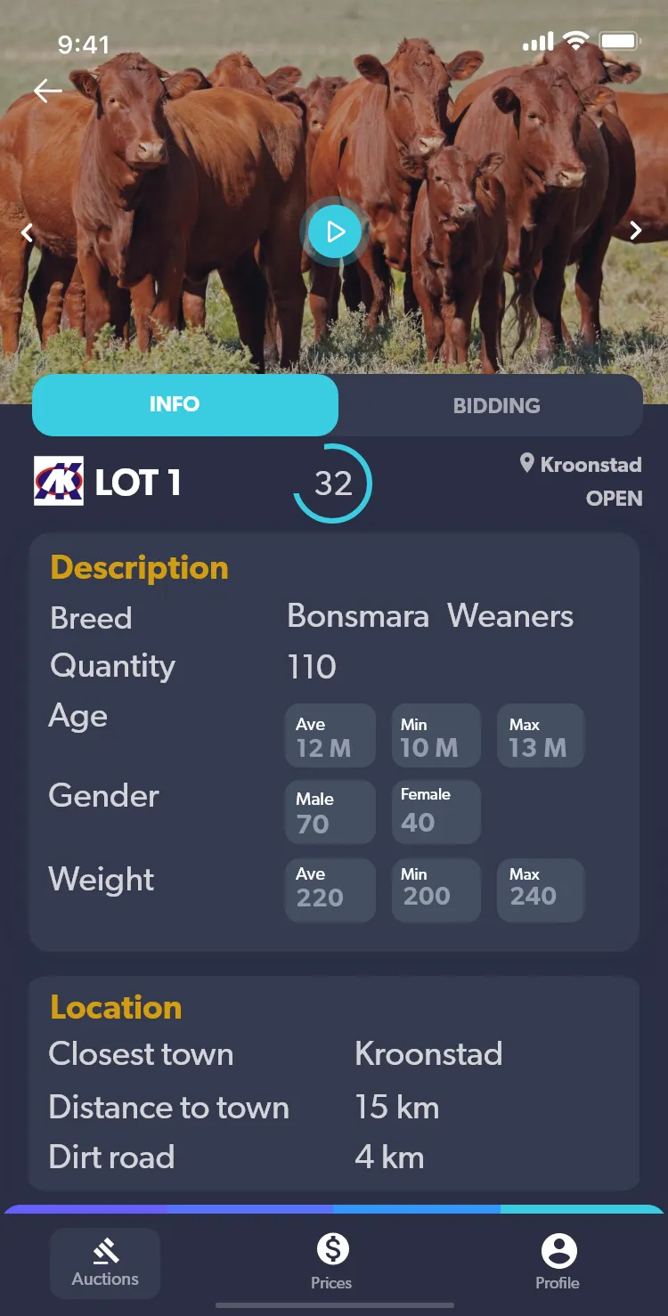 Meerkat Online Auctions | Indus Appstore | Screenshot