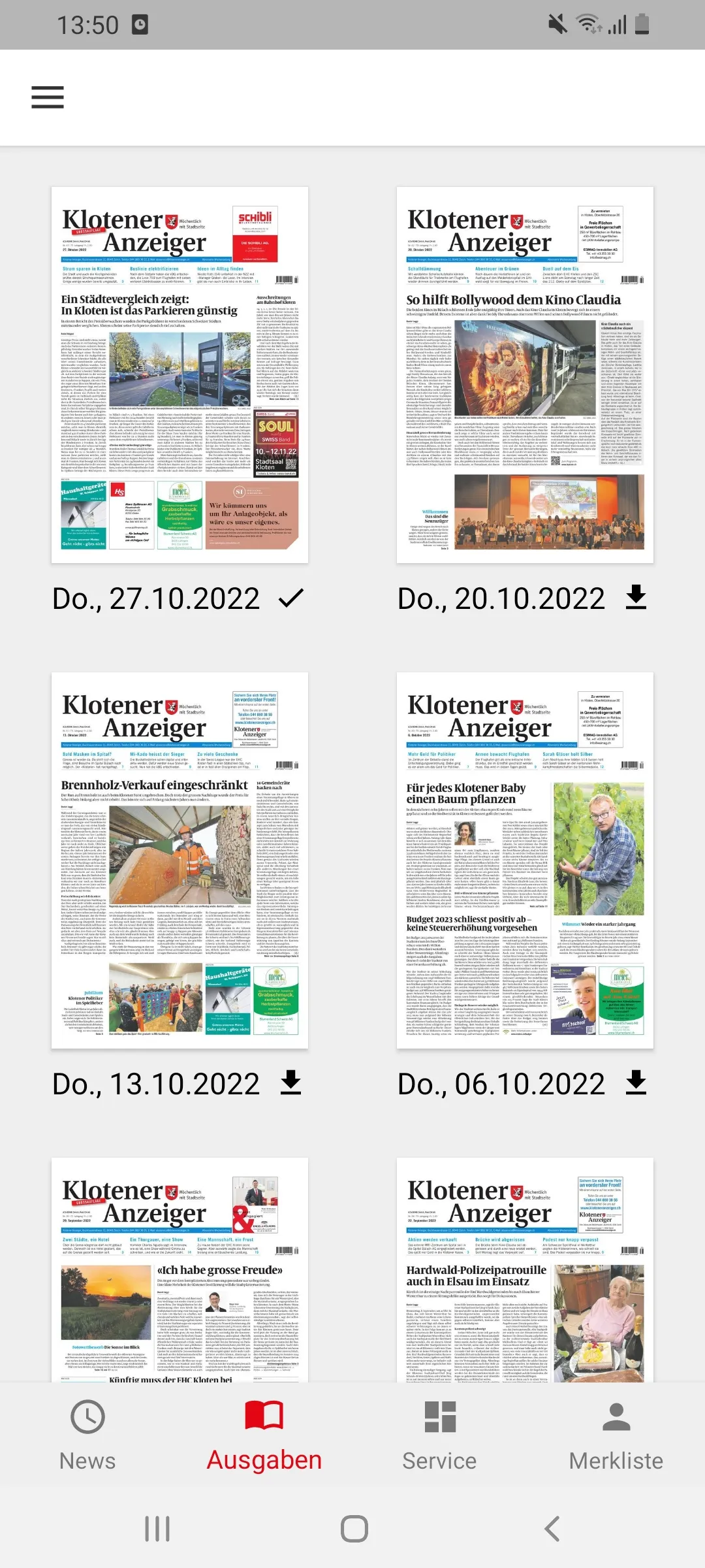 Klotener Anzeiger | Indus Appstore | Screenshot